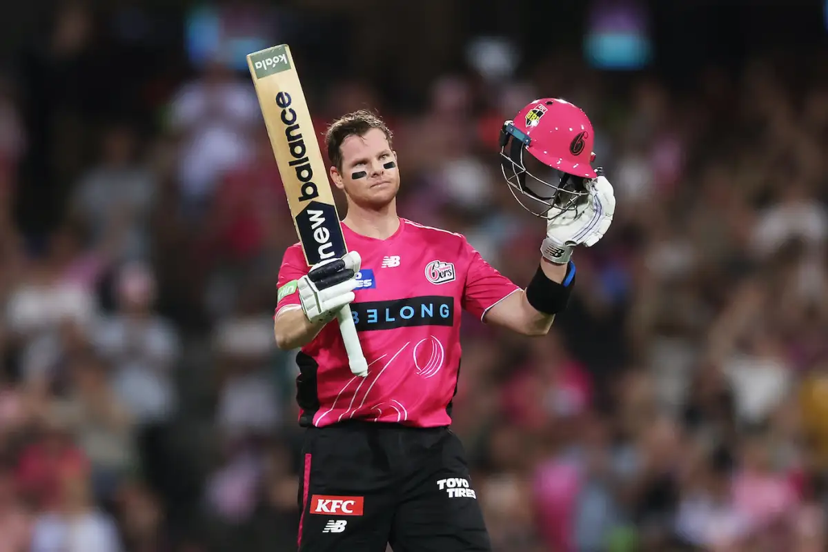 Steve Smith Slams Joint Second-Fastest BBL Hundred, Hits Four Sixes in One Over