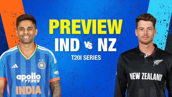 IND vs NZ Live: Where to Watch India vs New Zealand T20I Series in India