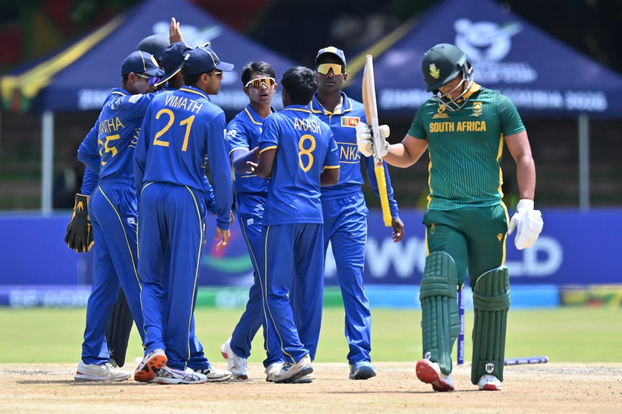 Sri Lanka U-19 Beat South Africa U-19 by 5 Wickets as Viran Chamuditha Hits Stunning Century
