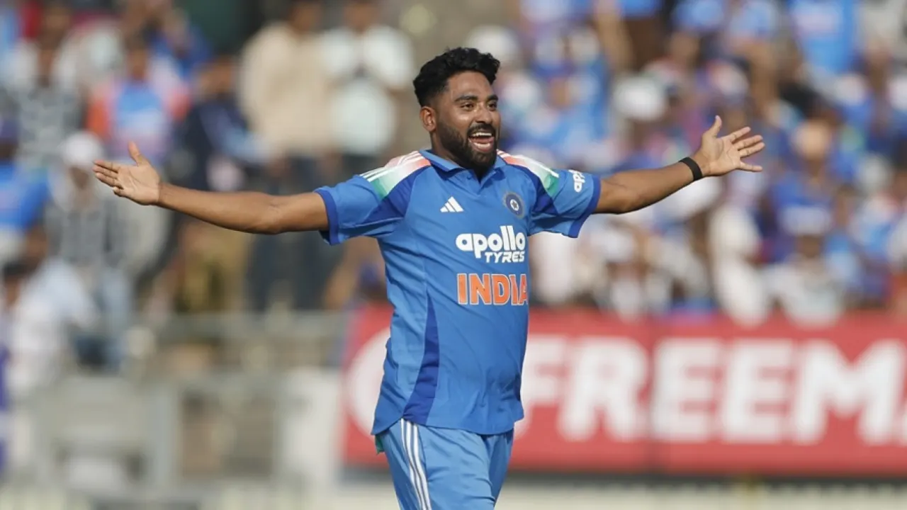 Mohammed Siraj Replaces Injured Harshit Rana in India’s T20 World Cup 2026 Squad