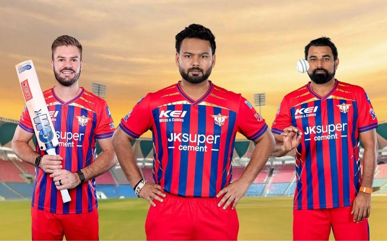 लखनऊ सुपर जायंट्स आईपीएल 2026 जर्सी और स्क्वाड की पूरी जानकारी
