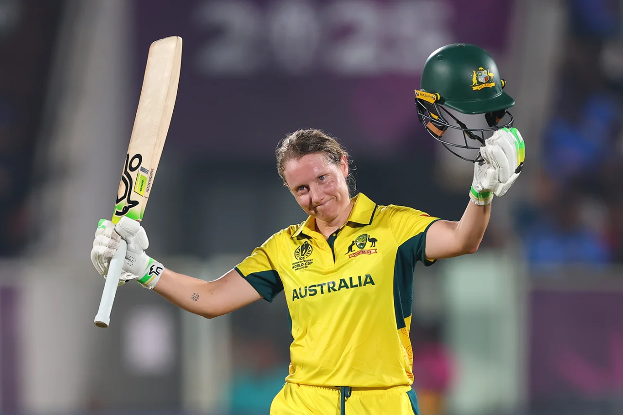 Alyssa Healy Signs Off with 158 as Australia Women Thrash India by 185 Runs