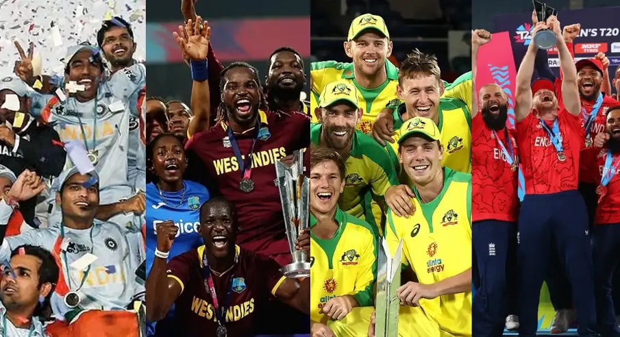 T20 వరల్డ్ కప్ విజేతల జాబితా 2007-2024 