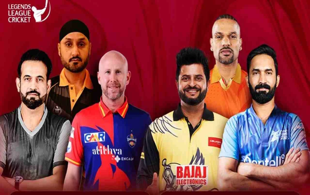 Legends League Cricket 2026: Full Schedule, Teams, Squads, Live Streaming & Broadcast Details