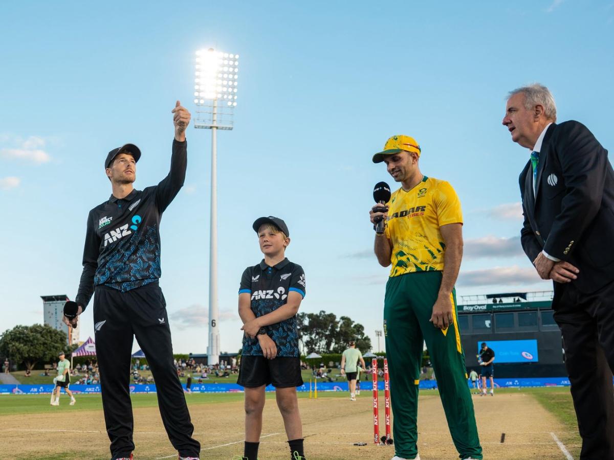 NZ vs SA दूसरा टी20 हाइलाइट्स: न्यूजीलैंड ने दक्षिण अफ्रीका को 68 रनों से हराकर सीरीज 1-1 से बराबर की।