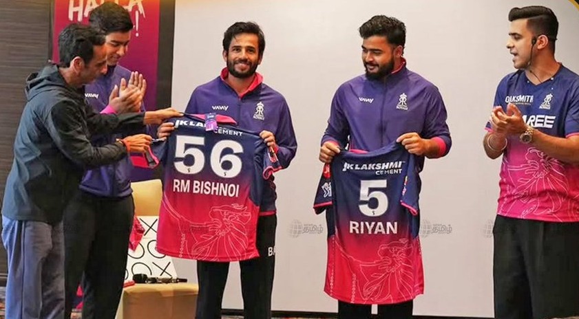 Rajasthan Royals Reveal New Jersey for IPL 2026