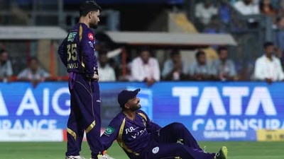 अजिंक्य रहाणे की शानदार पारी के बावजूद चोट, केकेआर बनाम मुंबई मैच में बड़ा ड्रामा
