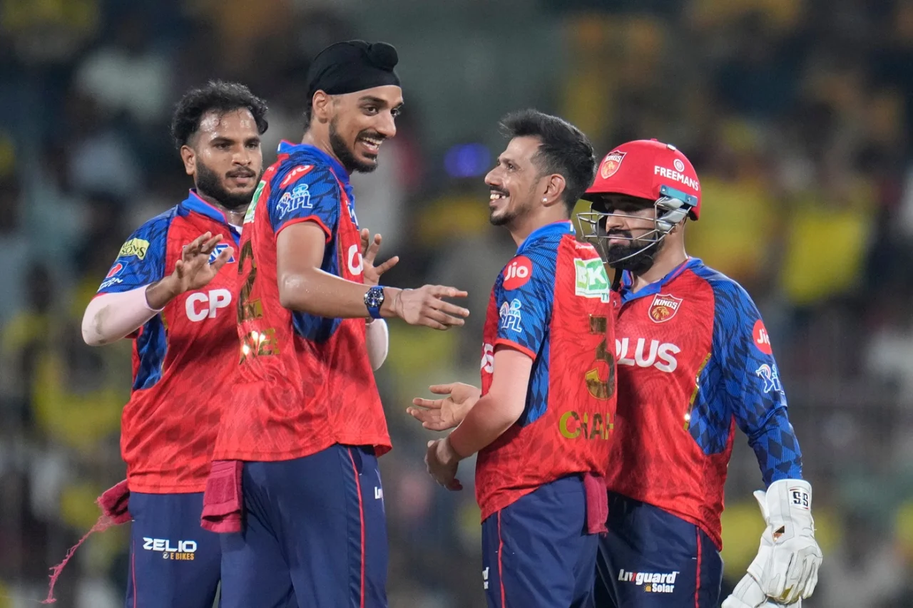 Punjab Kings Chase 200+ to Beat Chennai Super Kings at Chepauk, Go Top of Table