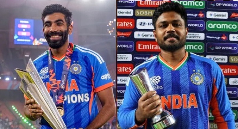 आईसीसी प्लेयर ऑफ द मंथ मार्च 2026 के लिए संजू सैमसन और जसप्रीत बुमराह नामित