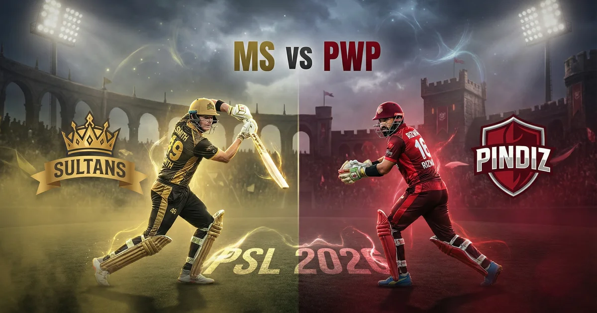  PSL 2026: मुल्तान सुल्तांस बनाम रावलपिंडी पिंडीज़ – हेड-टू-हेड, पिच रिपोर्ट और संभावित प्लेइंग 11
