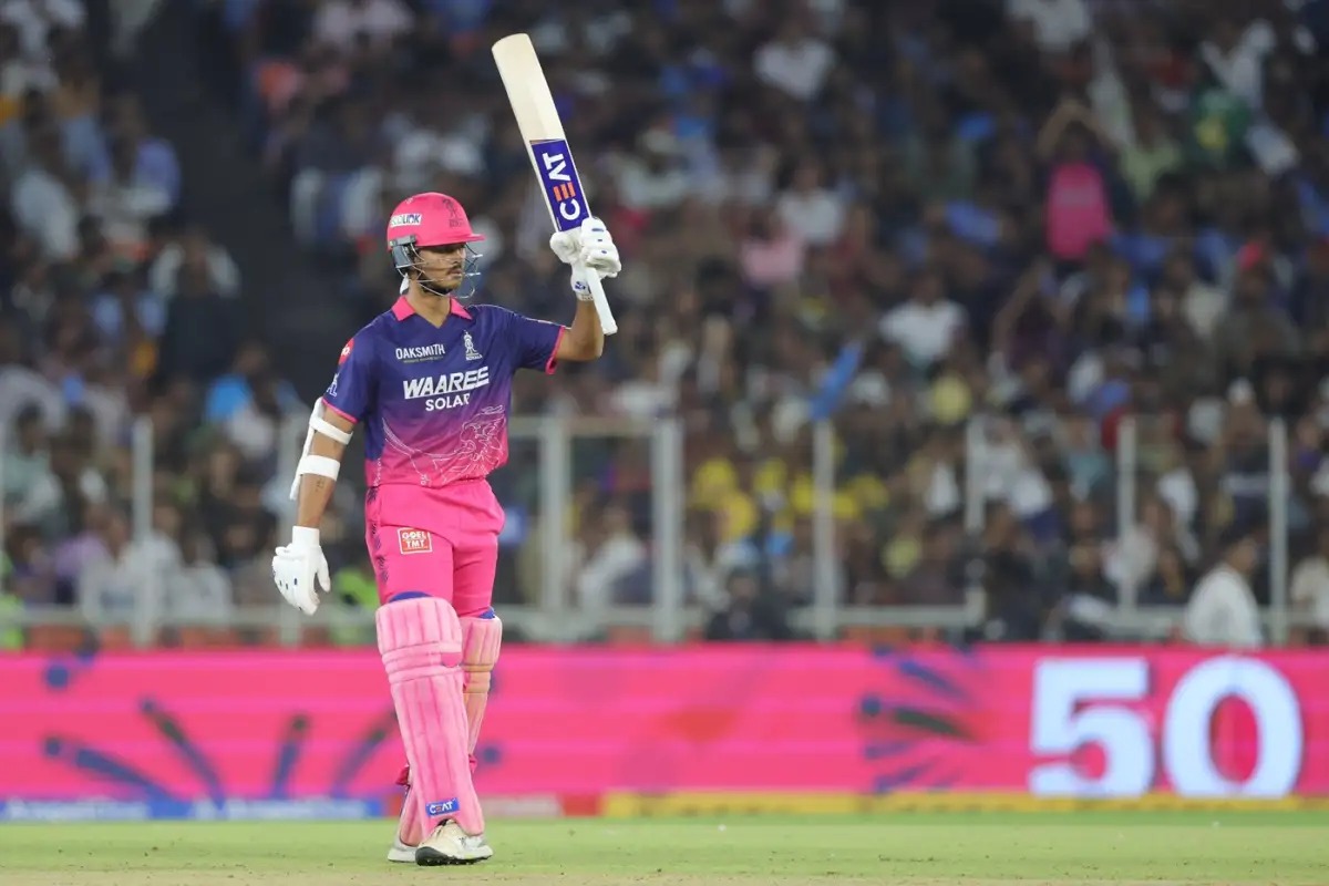 యశస్వి జైస్వాల్ అద్భుత ఇన్నింగ్స్ తో రాజస్థాన్ రాయల్స్ భారీ స్కోర్