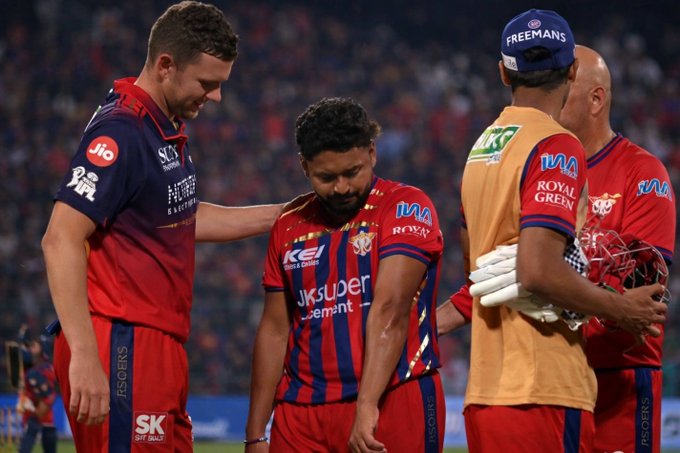 ऋषभ पंत चोटिल होकर मैदान से बाहर LSG को बड़ा झटका