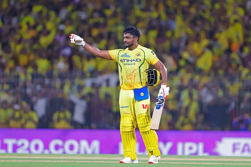 ముంబైపై సంజూ శాంసన్ అద్భుత శతకం సిఎస్కే భారీ స్కోర్