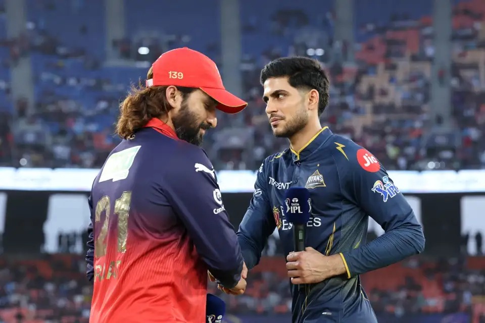 GT vs RCB లైవ్ స్కోర్ 2026: గుజరాత్ టైటాన్స్ vs రాయల్ ఛాలెంజర్స్ బెంగళూరు మ్యాచ్ అప్డేట్స్