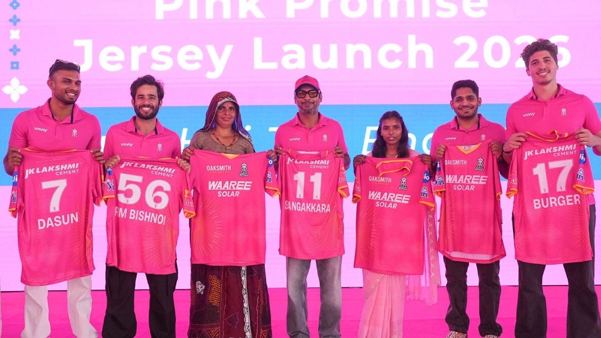 Rajasthan Royals Bring Back Iconic Pink Jersey for IPL 2026 Clash Against Gujarat Titans