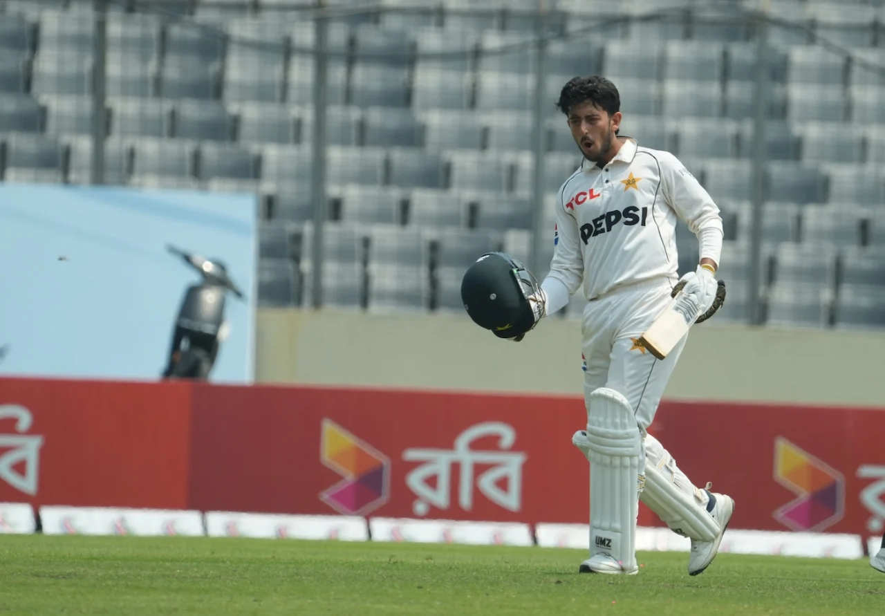 Azan Awais joins Younis Khan, Javed Miandad after a century on Test debut
