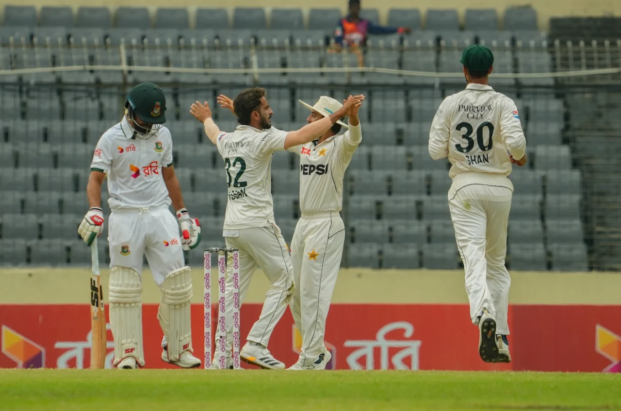 Mominul, Shanto eye a first-innings repeat as Pakistan slow down after two early wickets