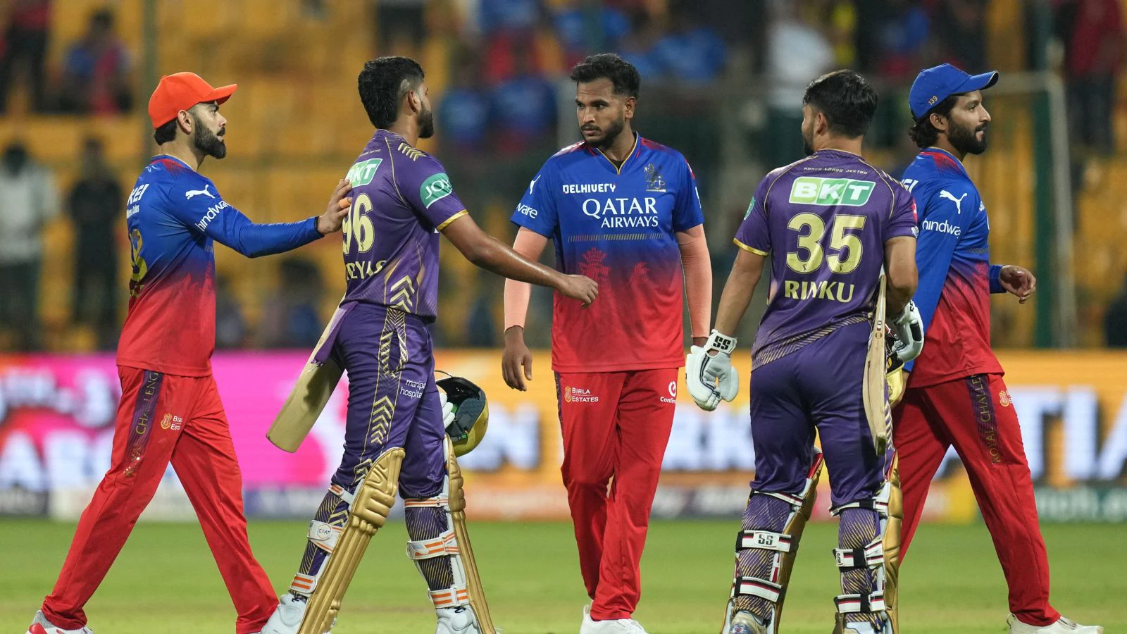  RCB vs KKR हेड टू हेड रिकॉर्ड IPL: रॉयल चैलेंजर्स बेंगलुरु और कोलकाता नाइट राइडर्स आंकड़े