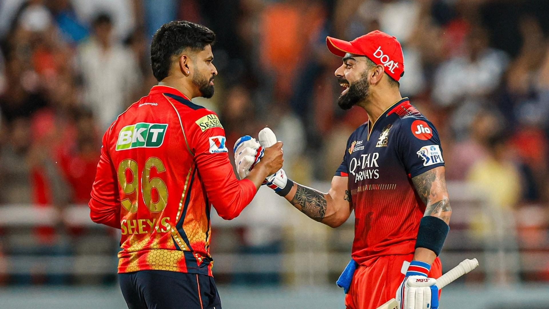 PBKS vs RCB Head to Head IPL Stats: Punjab Kings vs Royal Challengers Bengaluru Record