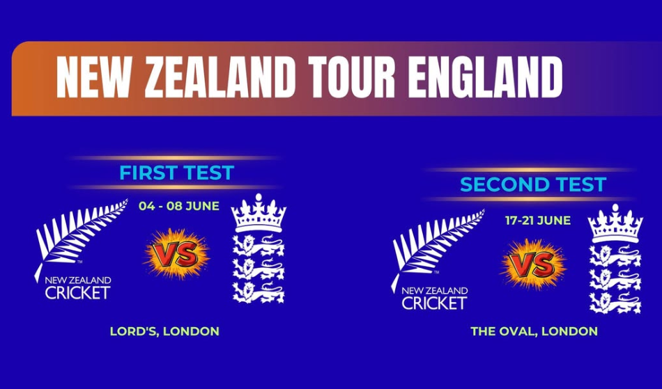 New Zealand tour of England 2026