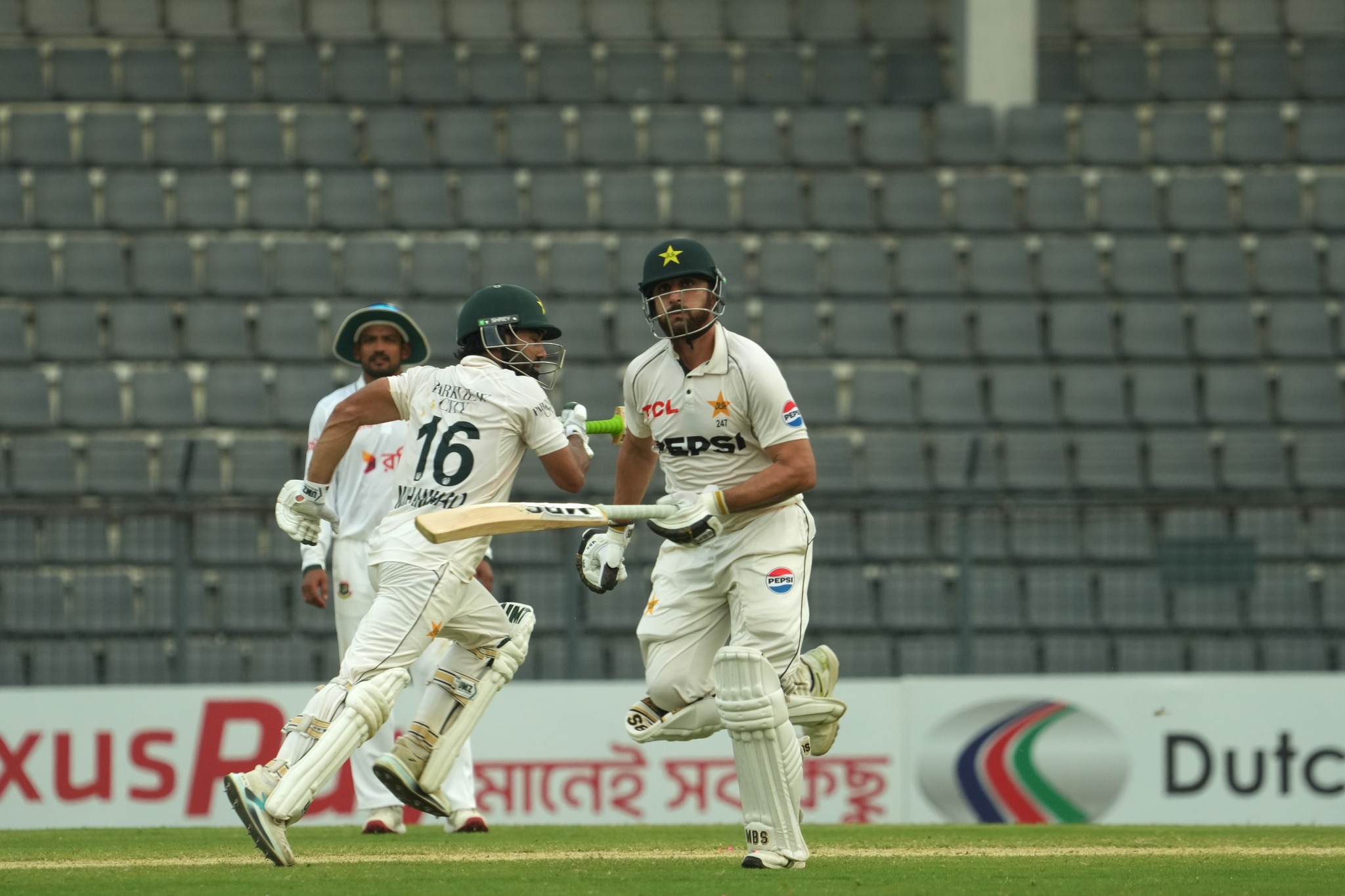 Ban vs Pak: Pakistan inch closer to the target but a mighty task ahead with three wickets in hand