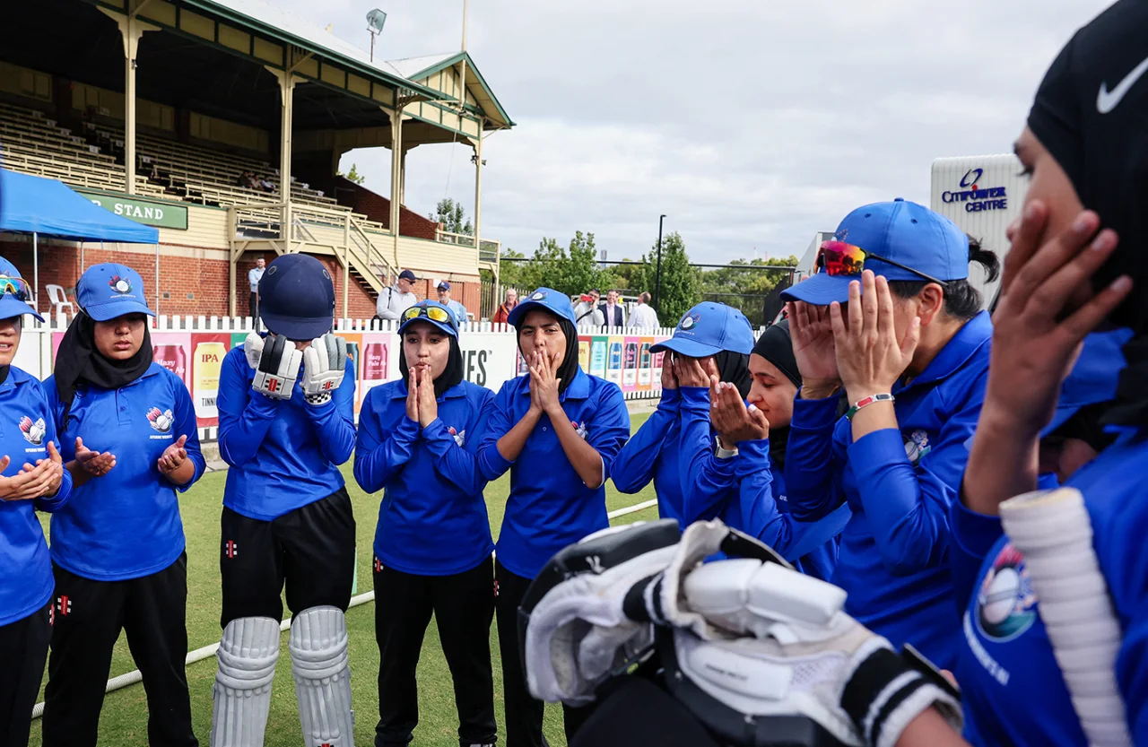 ECB Hosts Afghanistan Women’s Refugee Cricket Team in England for Special Tour