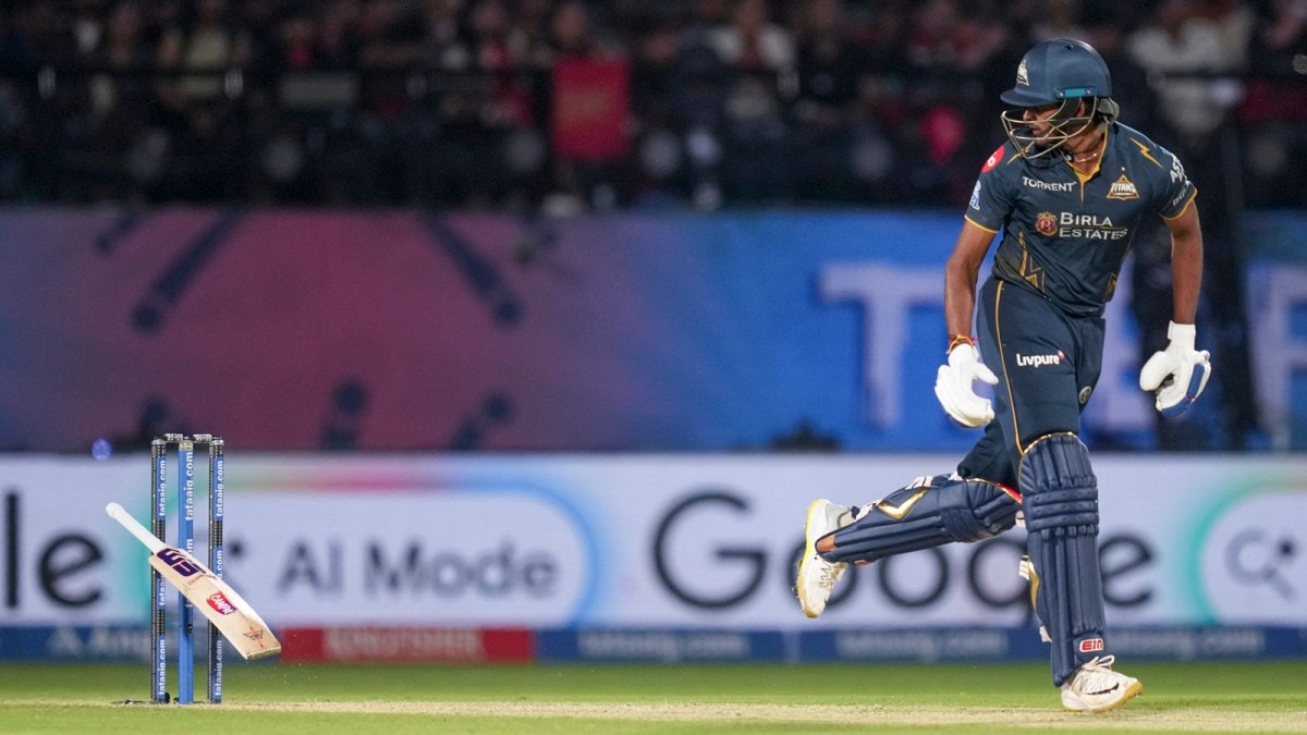 आईपीएल 2026: आरसीबी के खिलाफ साई सुदर्शन का अजीबोगरीब 'हिट विकेट' आउट, बनाया अनचाहा रिकॉर्ड
