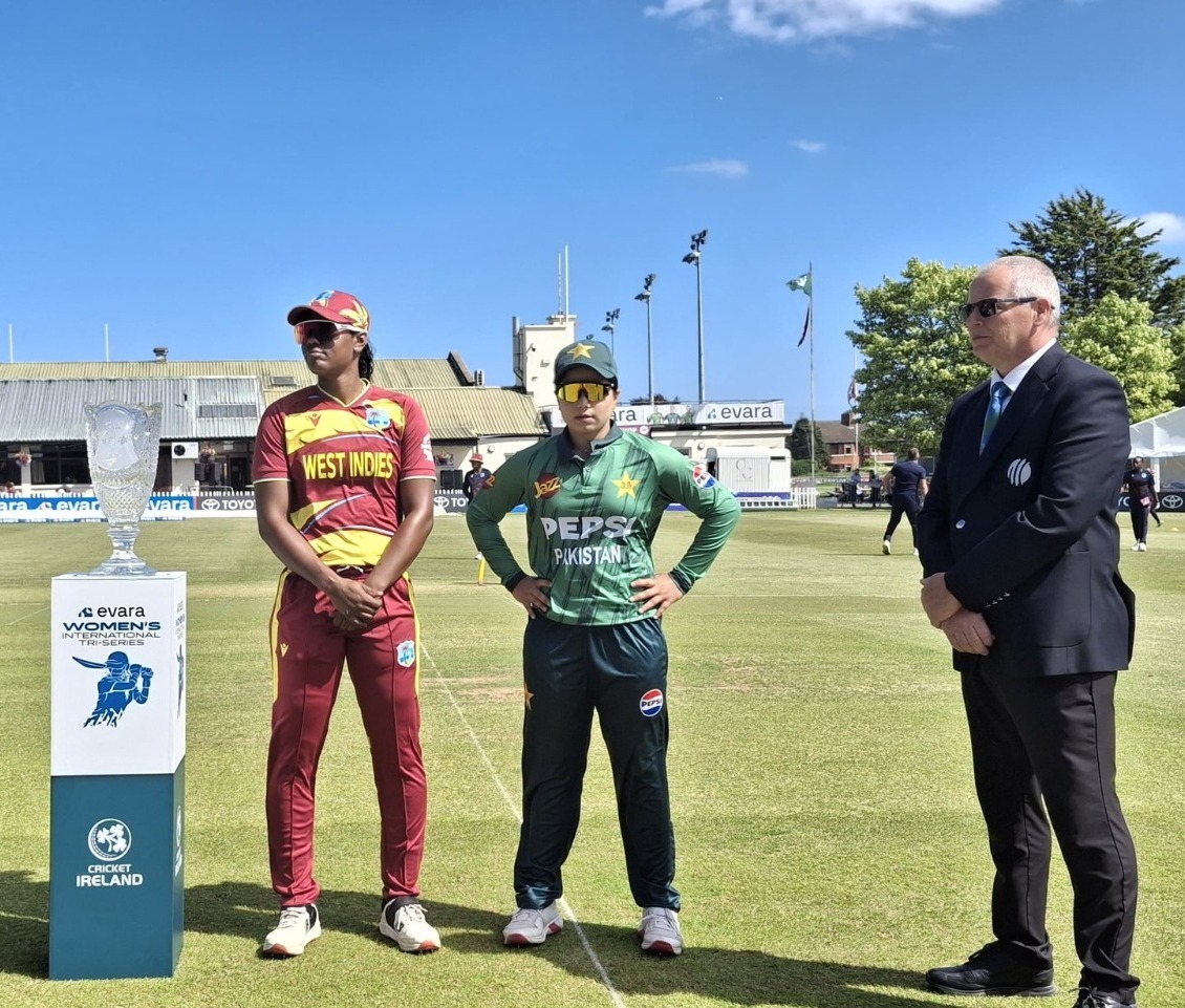 West Indies batters shine as Pakistan lose their first tri-series game