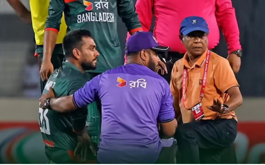 मेहदी हसन मिराज को कन्कशन, अस्पताल में भर्ती के बावजूद बांग्लादेश की ऐतिहासिक जीत