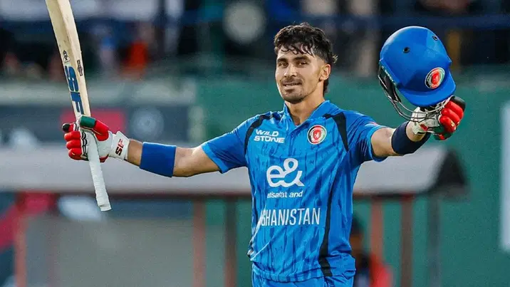 ভারতের বিরুদ্ধে রেকর্ড ভাঙা শতরান রহমানুল্লাহ গুরবাজের