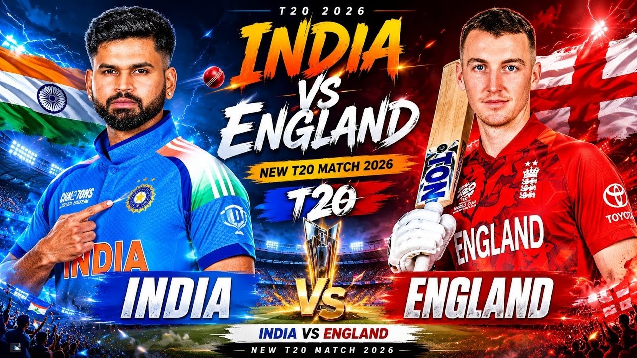 ভারত বনাম ইংল্যান্ড ১ম টি-টোয়েন্টি ২০২৬: ম্যাচের ভাগ্য গড়বে এই ৫ প্লেয়ার ব্যাটল