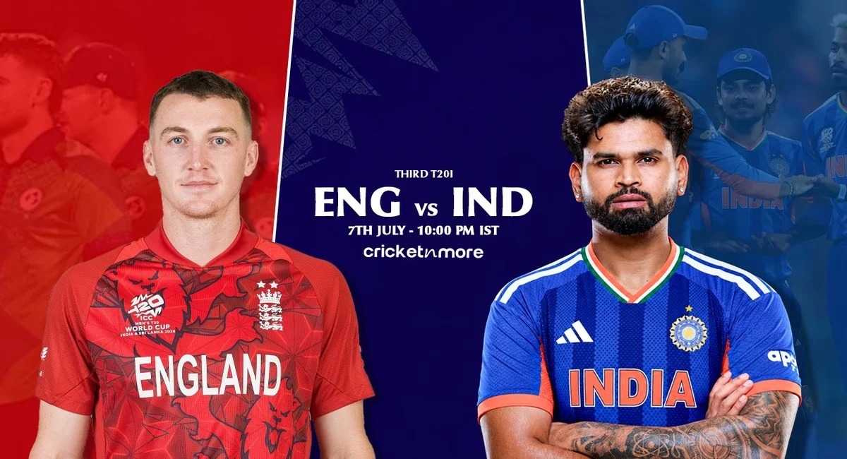ভারত বনাম ইংল্যান্ড ৩য় টি-২০: আজকের ম্যাচে ইংল্যান্ডের সম্ভাব্য একাদশ