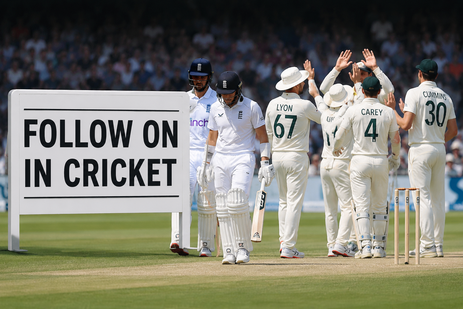 What Is the Follow-On Rule in Test Cricket? When Can It Be Enforced?